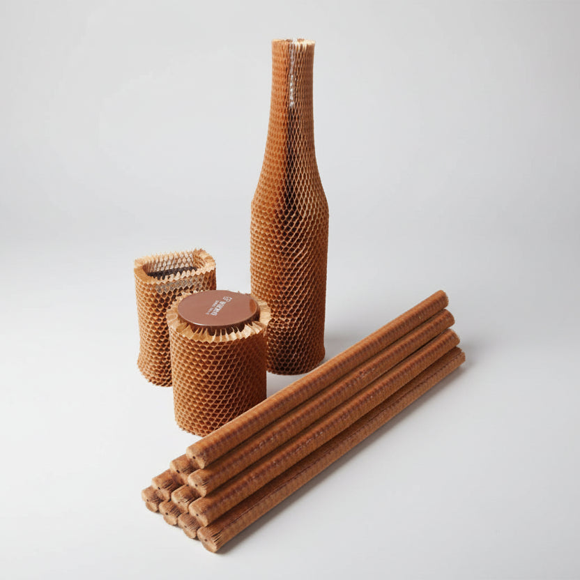 Honeycomb Kraft Paper Wrap Sleeves Honeycomb Kraft Paper Wrap Sleeves