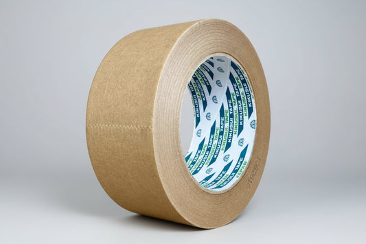 A roll of Kikusui eco-friendly kraft packaging tape 
