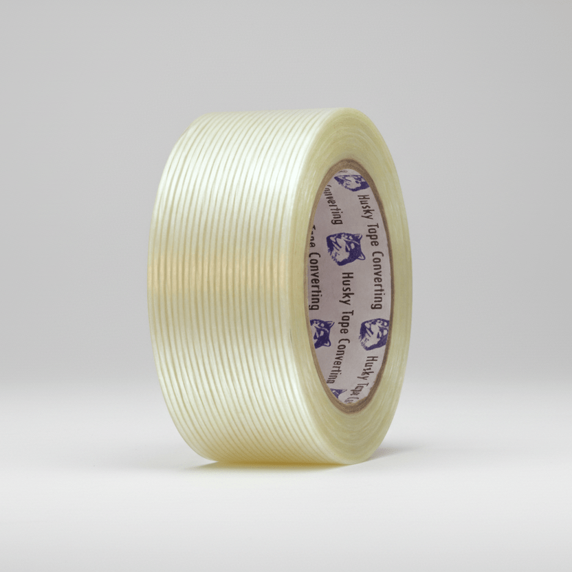 Roll of Husky single weave filament tape 48mm wide