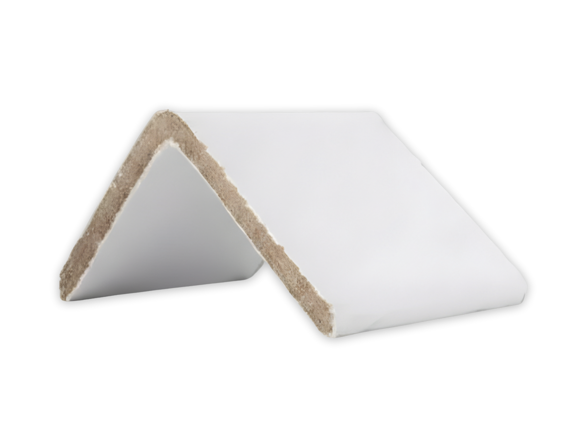 White Paper Board Edge Protectors: 50/50mm x 50mm