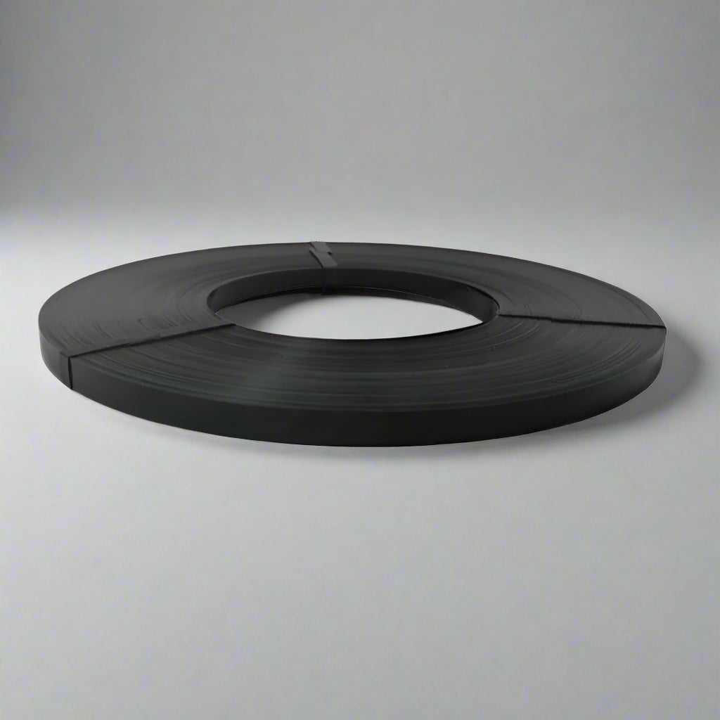Black steel strapping