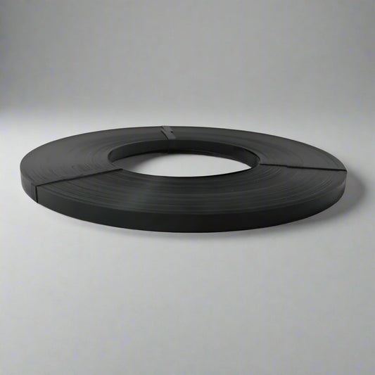 Black steel strapping