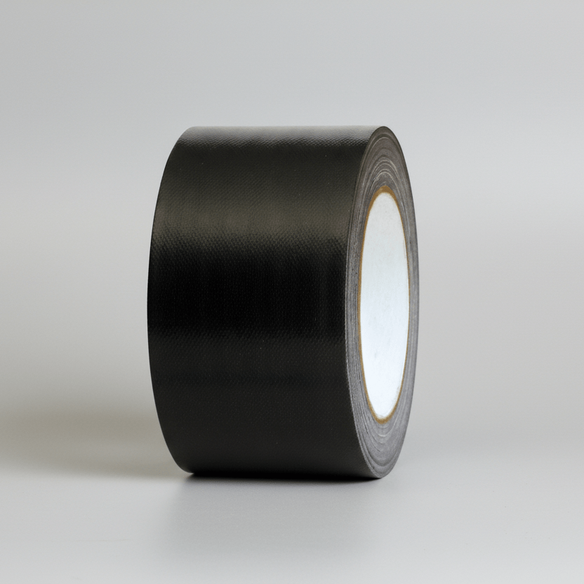 Black Cloth Tape : 72mm x 25m