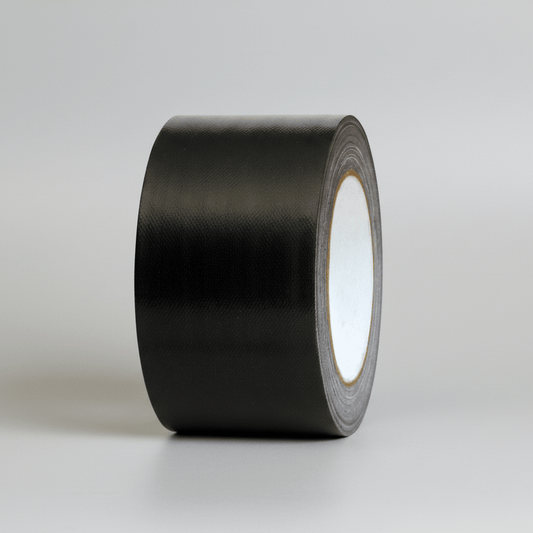 Black Cloth Tape : 72mm x 25m