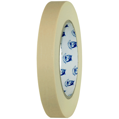 Cream Premium General Purpose Masking Tape: 18mm x 50m
