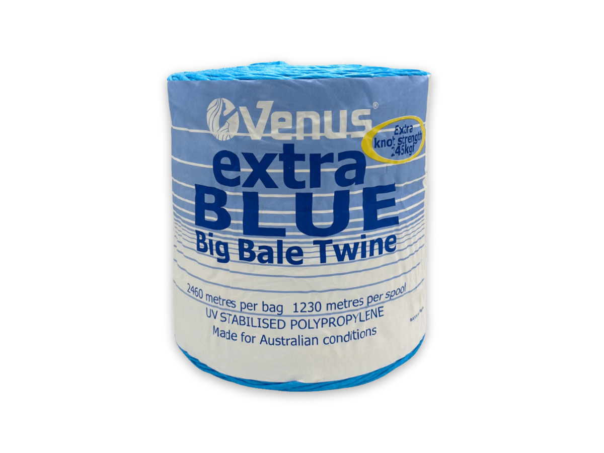 Extra Blue Big Bale Twine spool, 2 x 1230m - 245kgf