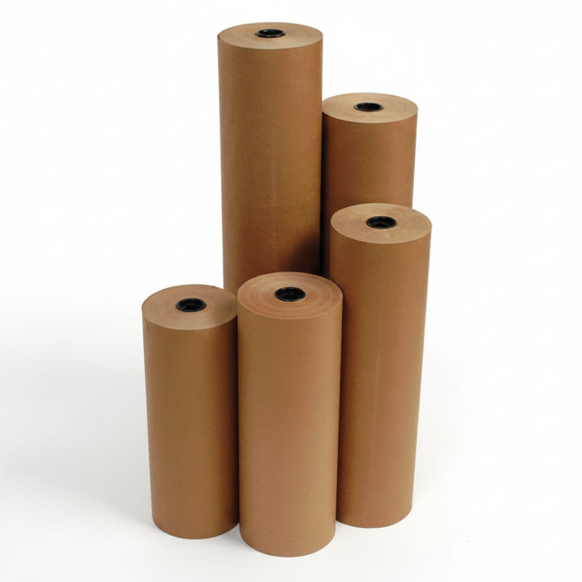 Brown kraft paper roll